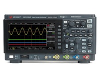 Keysight DSOX1204G Oscilloscope: 70/100/200 MHz, 4 Analog Channels, WaveGen
