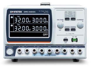 GW Instek_GPE-4323 212W, 4-Channel, Linear D.C. Power Supply