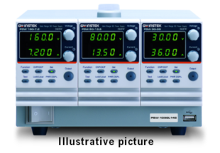 GW Instek PSW-1080L111 Triple-Channel Switching DC Power Supply 