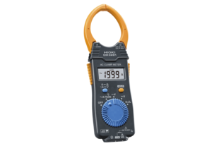 Hioki CM3281 AC Clamp Meter, 42 to 2000 A AC, average rectified, CAT III 600V, DCV, ACV, resistance, large and slim jaw
