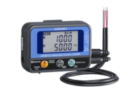 Hioki LR8512 Compact Wireless Pulse Logger, 2ch, Pulse totalization/ No. of revolutions/ Logic Recording, 16 recording intervals starting from 0.1s, data download via Bluetooth(R), 500,000 data/ch