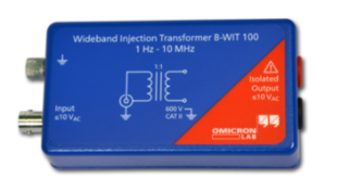 OMICRON LAB P0005758 B-WIT 100 Wideband Injection Transformer, Usable frequency range: 1 Hz - 10 MHz 