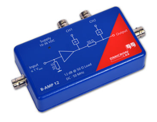 OMICRON LAB P0005772 B-AMP 12 Amplifier, External 12 dB amplifier for Bode 100 