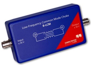 OMICRON LAB P0005778 B-LCM Low Frequency Common Mode Choke, reduces ground-loop errors in e.g. shunt