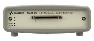 Keysight U2352A Basic multifunction DAQ, 16-CH single-ended or 8-CH differential analog inputs; 250KS/s; without analog output